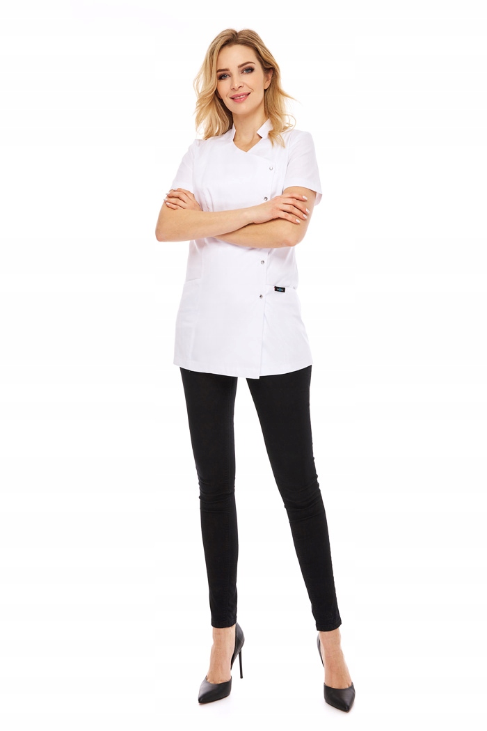 

Fartuch Kosmetyczny Medyczny Damski Biały Rozm. 38