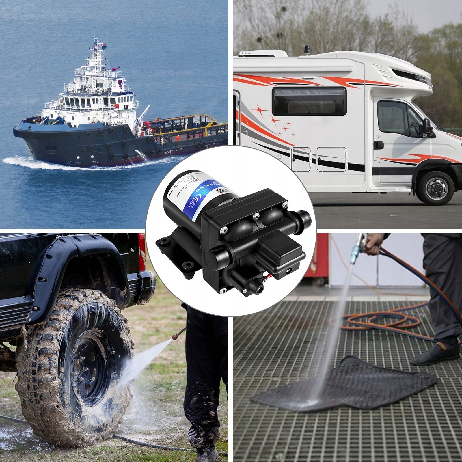 Pompa do wody membranowa 4 bar Rodzaj pompy głębinowa