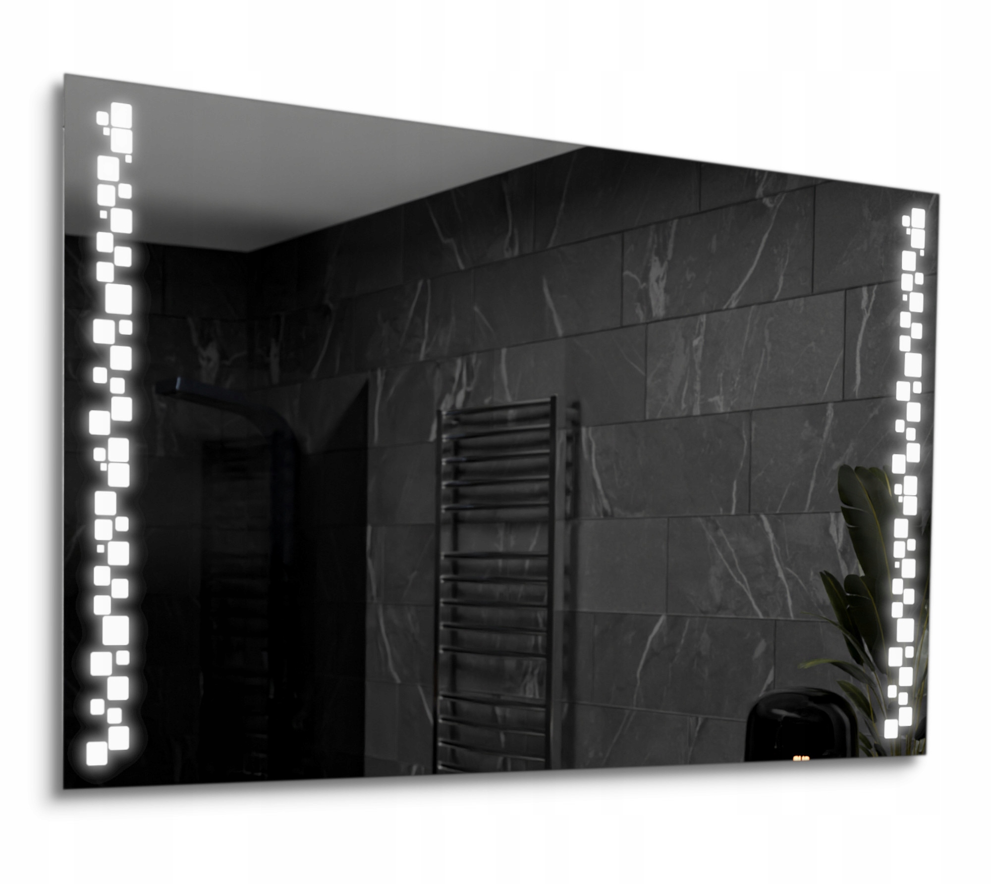 Lustro LED Łazienkowe Podświetlane 110x80 DETROIT