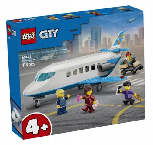 Lego(r) City 60492 Letecký Přepravní Letoun