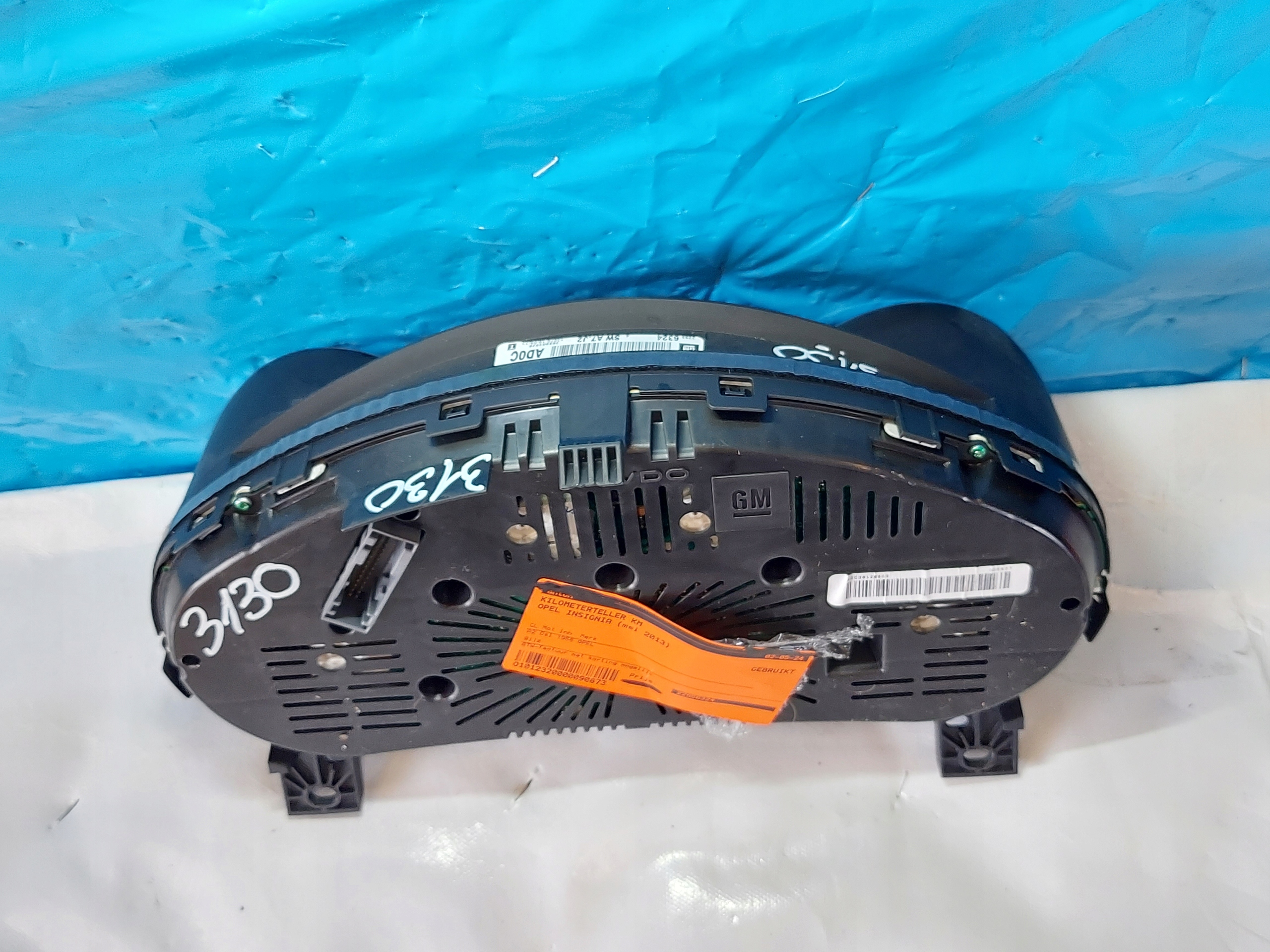 dials clock OPEL INSIGNIA A 2.0 CDTI 22956324