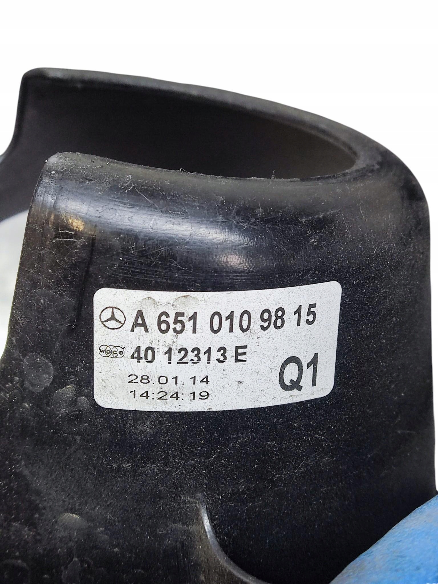 MERCEDES a класс W176 защита крышка Двигателя верхняя A6510109815