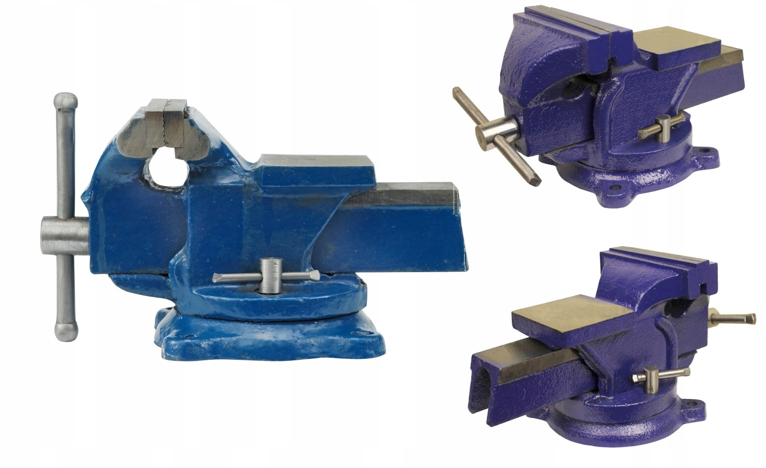 Stolní Otočný Zámečnický Svěrák 125 mm 36038