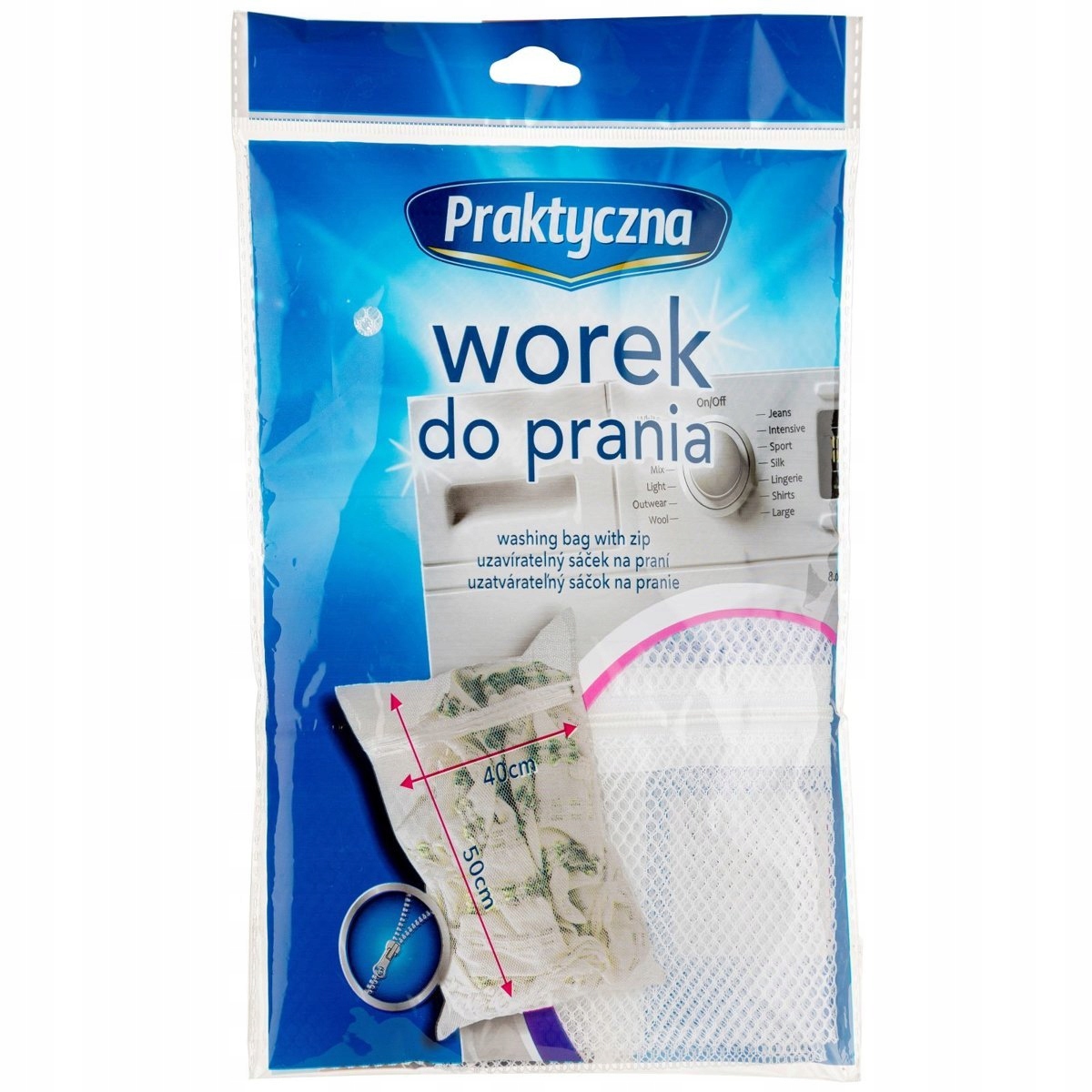 

Worek Do Prania Praktyczna 40X50CM Z Zamkiem