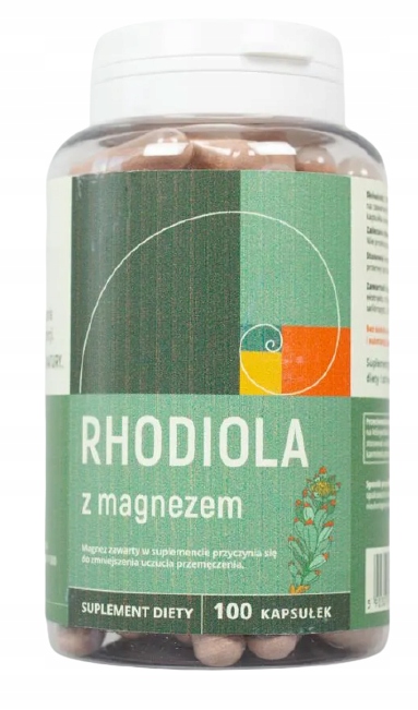 

Rhodiola z magnezem 700 mg 100 kapsułek Nanga