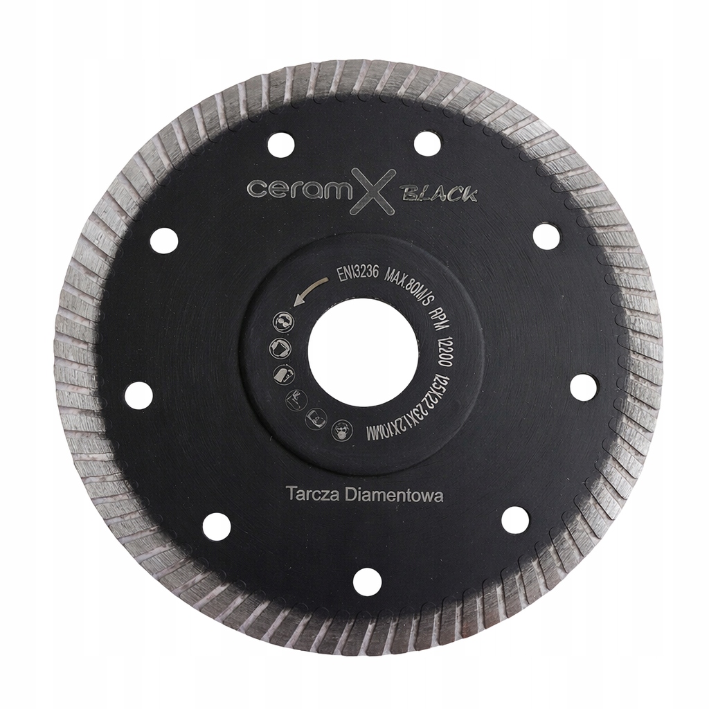 Tarcza diamentowa 125mm Ceram-X Black Turbo do gresu