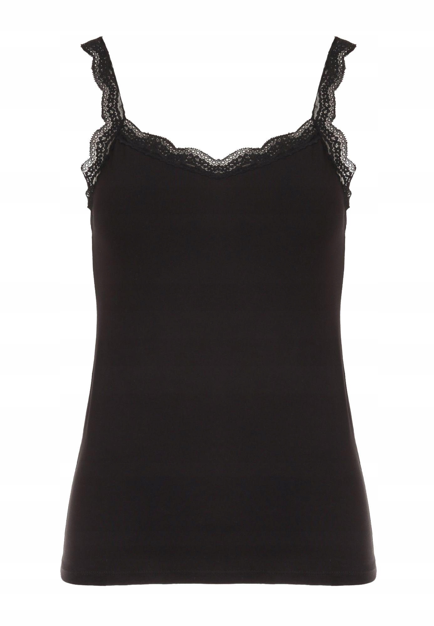 

Renee Czarny Top damski L/XL Koronka