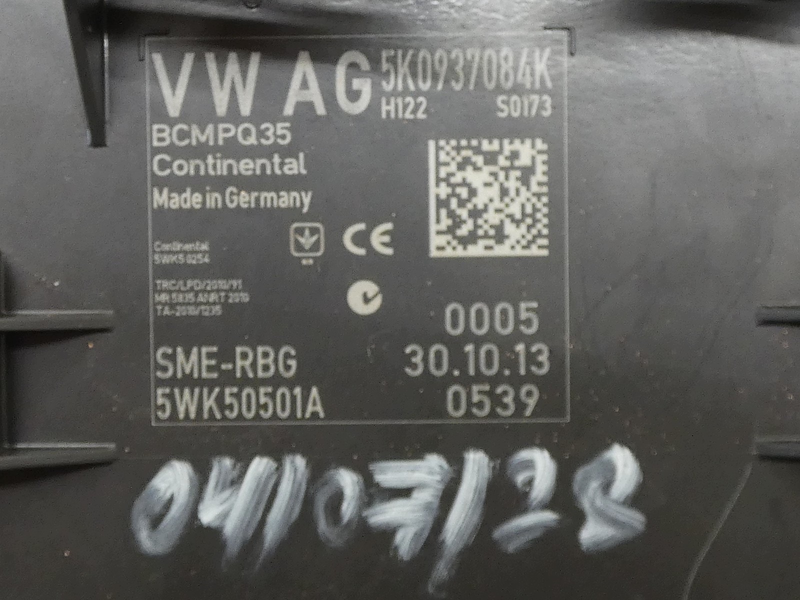 modulo Centralina BCM KOMFORTU VW TIGUAN e SHARAN 7N 5K0937084K