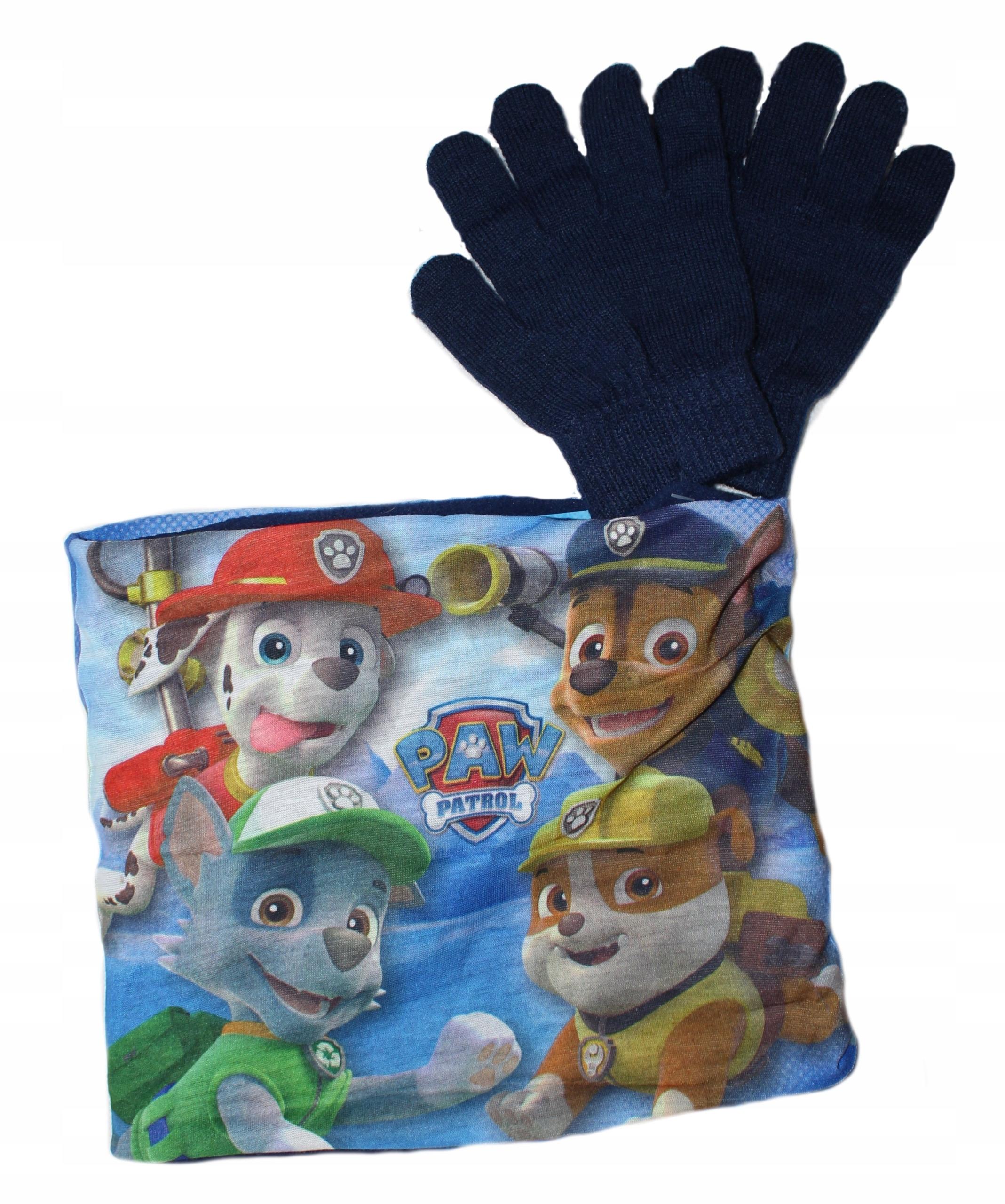 

Komin Bandana Rękawiczki Psi Patrol