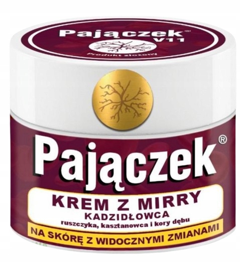 Pajączek V11 krem z mirry kadzidłowca kasztanowca i kory dębu 150 ml Asepta