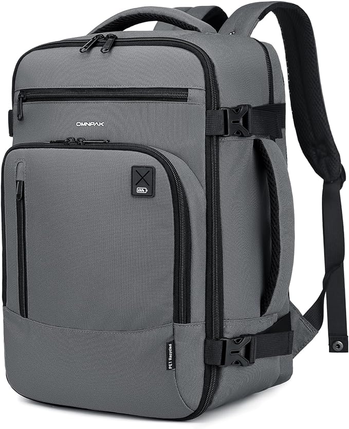 Plecak turystyczny Omnpak Ryanair do 20 l odcienie szarości