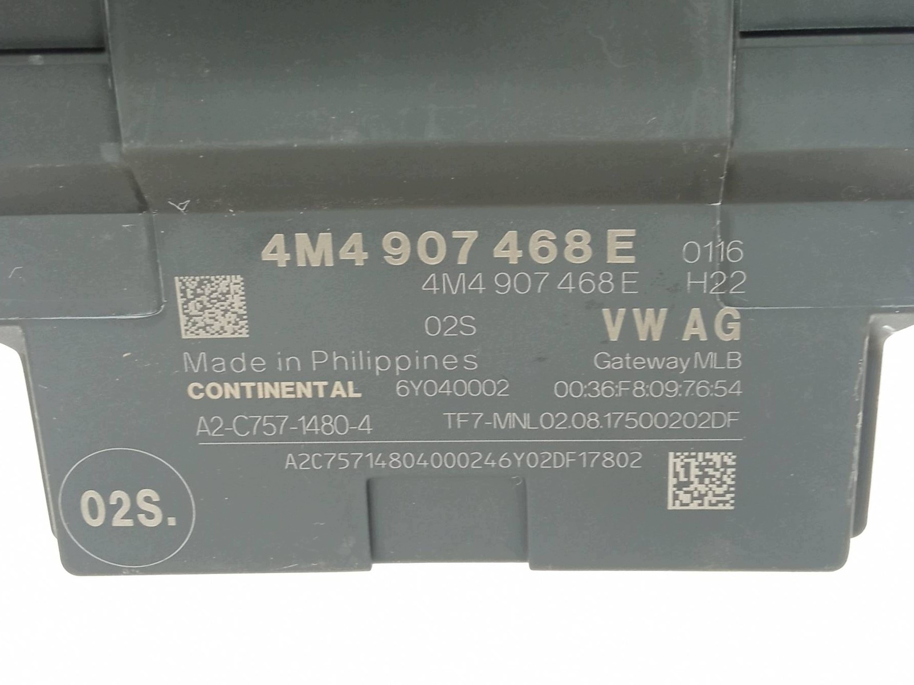 modul GATEWAY MLB 4M4907468E Porsche Panamera II (2016-2023) 971