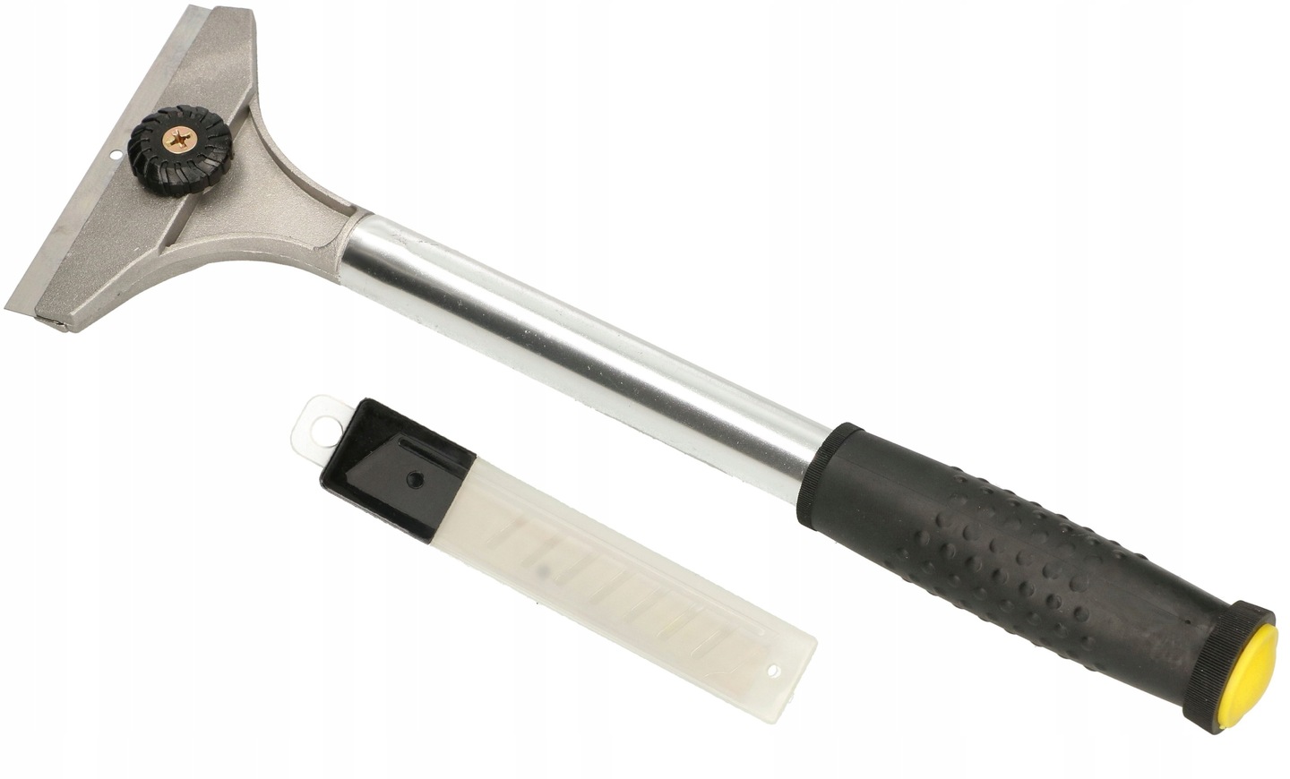 ZESTAW ZDZIERAK MALARSKI 100 MM SKROBAK CYKLINA DO FARB KLEJU STAL + OSTRZA