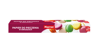 

Papier do pieczenia Arkusz a'20 Master