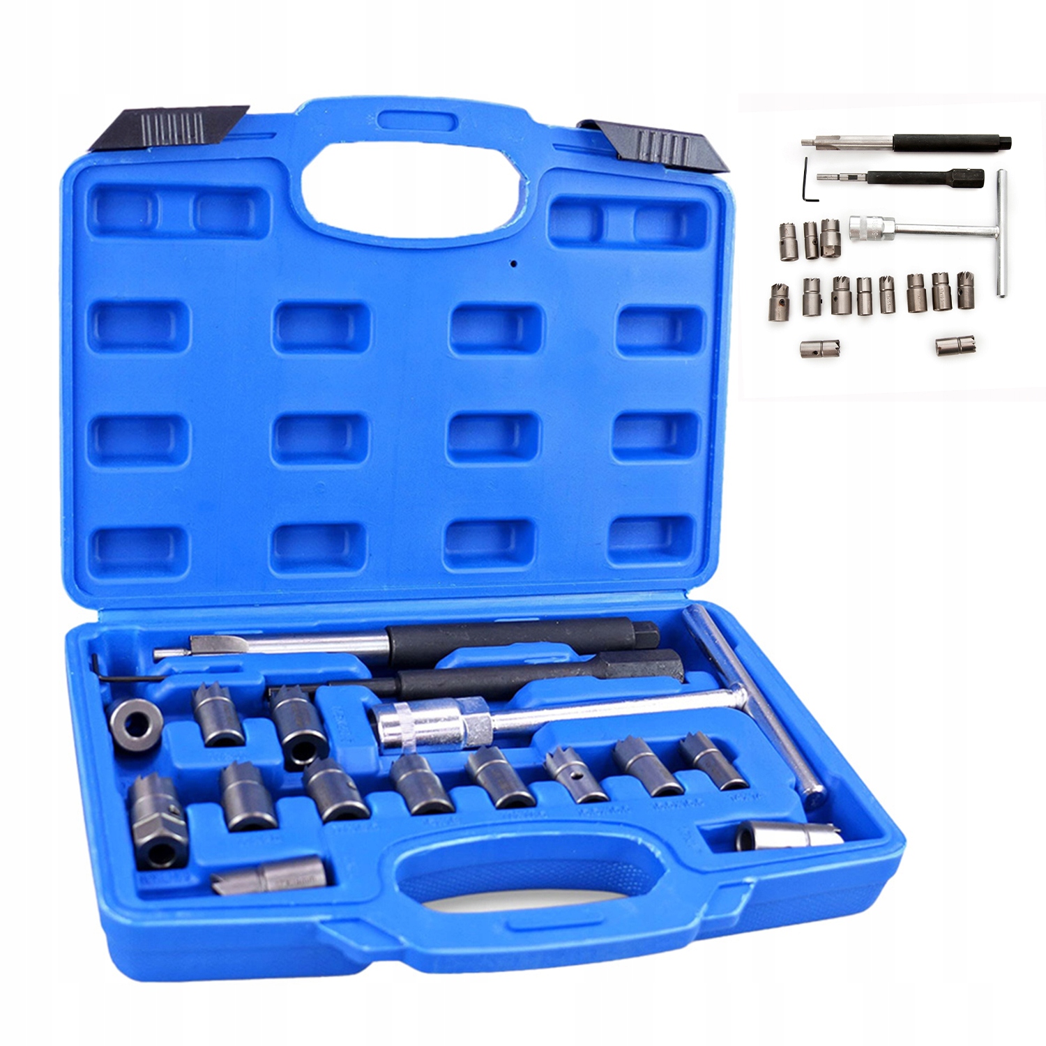 Frézy Na Čištění Zásuvek Vstřikovačů Frézy Vstřikovačů 17 Ks