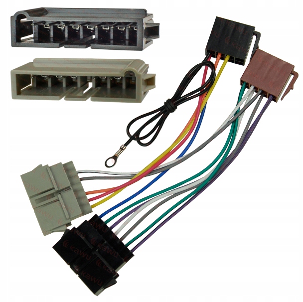 ZŁĄCZE ADAPTER DO RADIOODBIORNIKÓW CHRYSLER 1985-01 DODGE JEEP -ISO