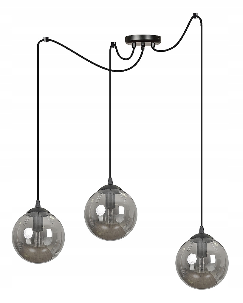 LAMPA WISZĄCA PLAFON PAJĄK KLOSZE KULE ŻYRANDOL Marka inna