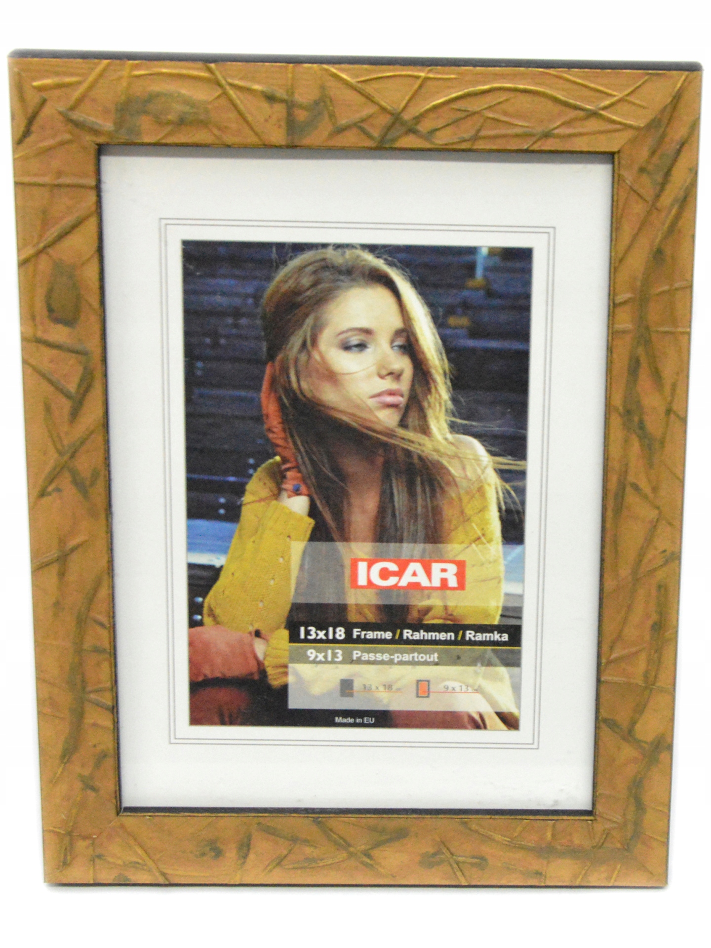 

Drewniana Ramka Na Zdjęcie 13x18 CM Icar Retro