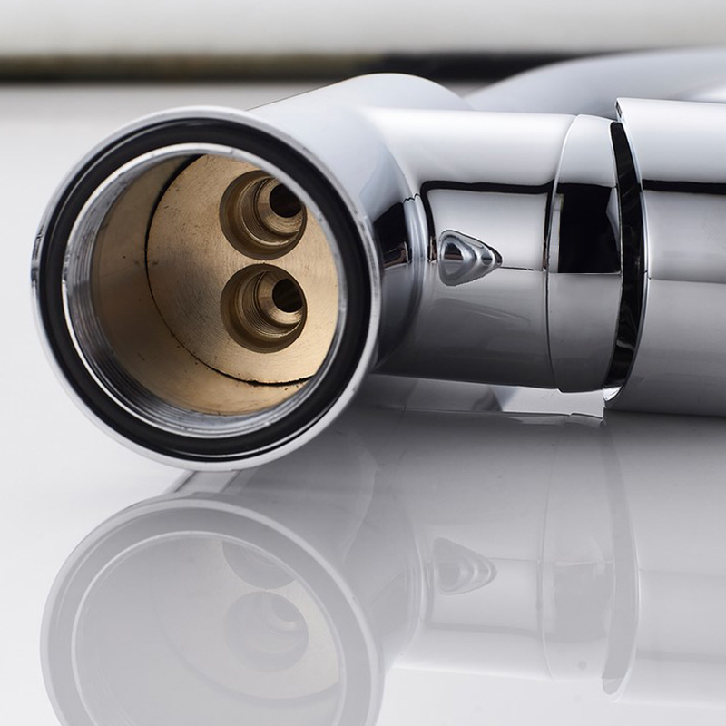 BATERIA KUCHENNA UMYWALKOWA ZLEWOZMYWAKOWA OBROTOWA KRAN WYSOKI CHROM Marka Unitec