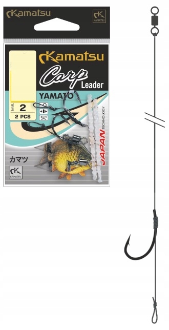 Kamatsu haki z przyponem Carp Leader Yamato Nr 4