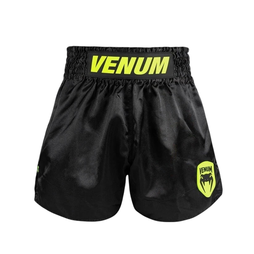 spodenki muay thai venum classic evo L Czarny/żółty