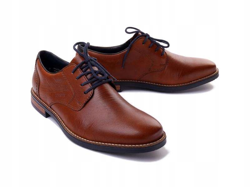 Półbuty męskie Rieker 13516-22 brown r44