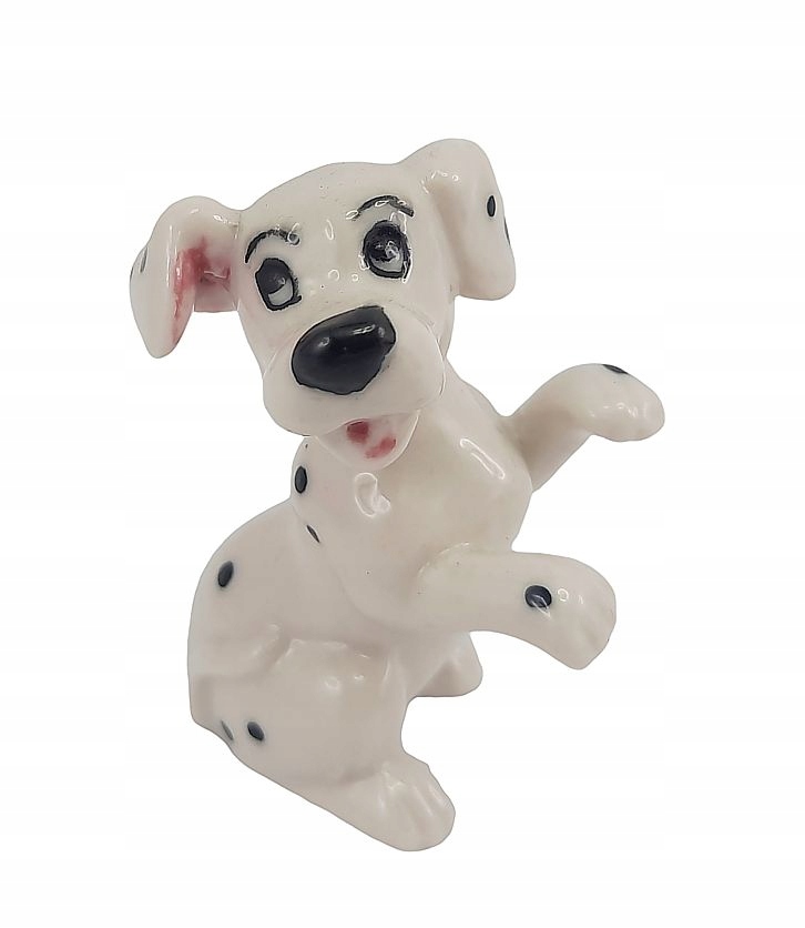

Mała Porcelanowa Figurka/ Pies Dalmatyńczyk