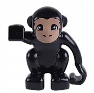 

Figurka Małpa Małpka Czarna do Lego Duplo
