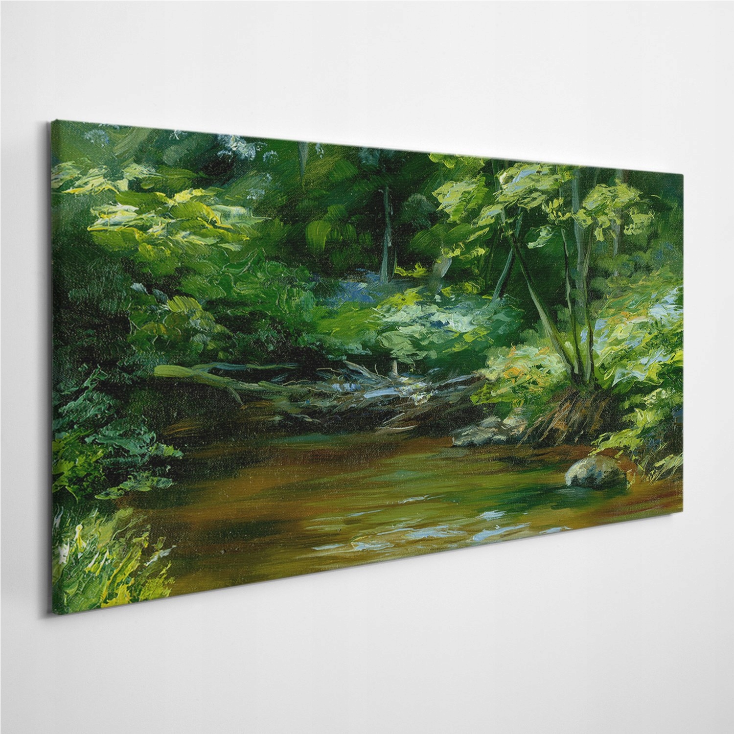 

Zdjęcie na foto-obrazie Rzeka Las Krajobraz 120x60