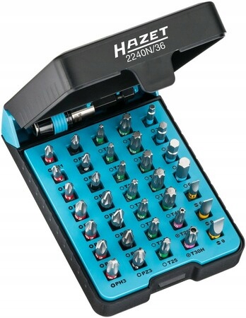 HAZET 2240N 36 Bity zestaw bitow klucze uchwyt Producent code 2240N 36