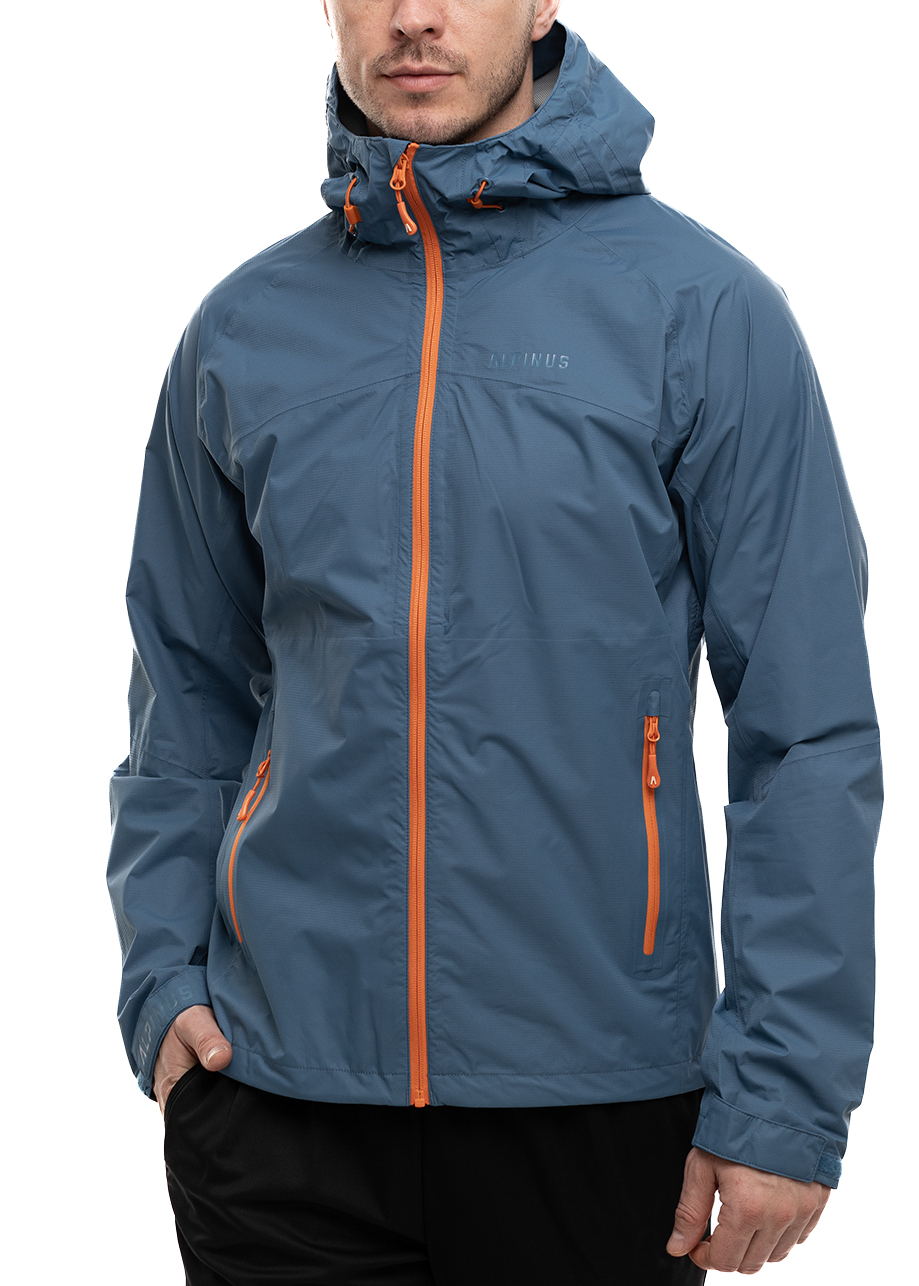 Kurtka Męska Alpinus Carniche z Kapturem 2,5 Warstwowa Przeciwdeszczowa S