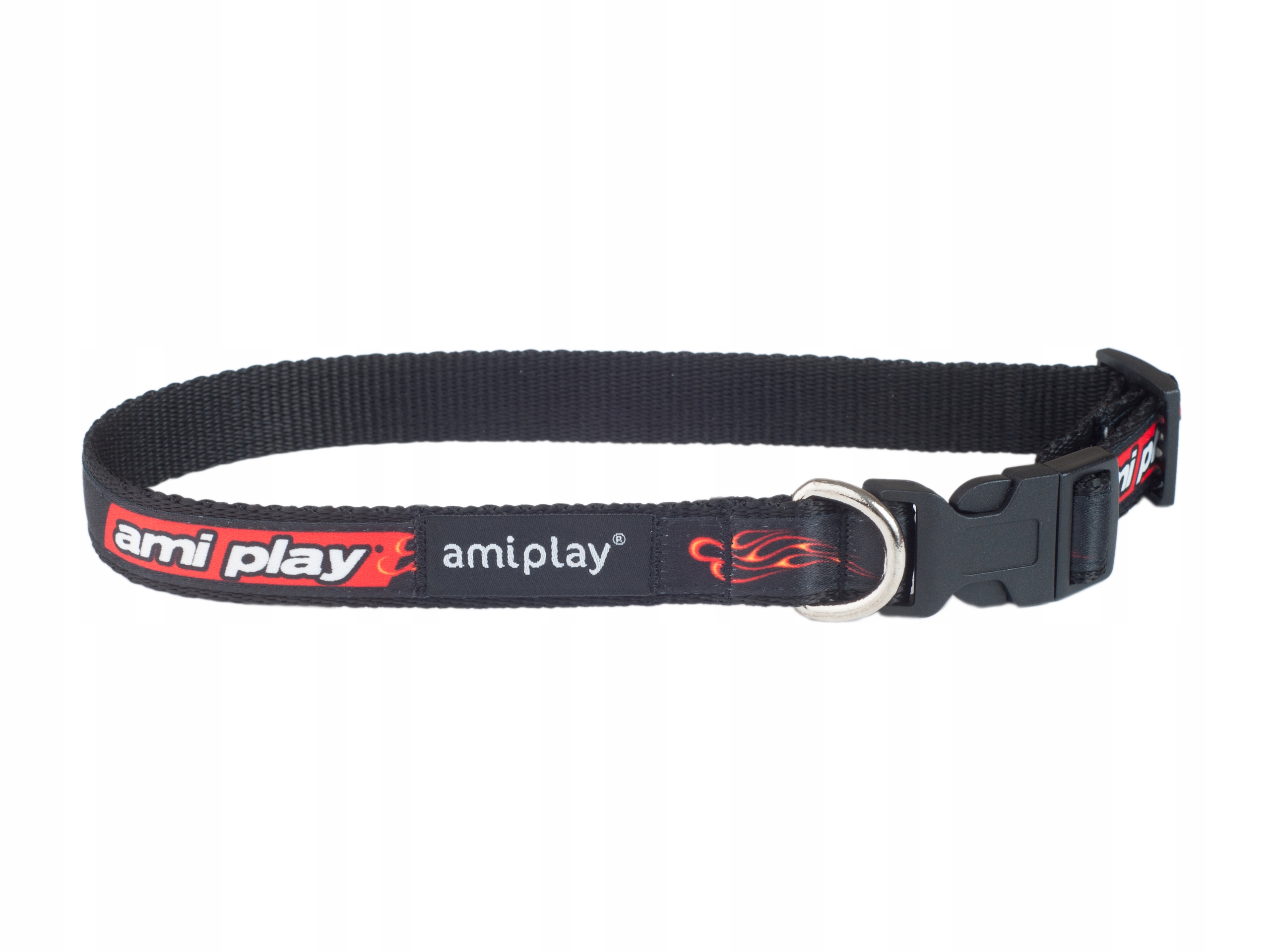 

amiplay Obroża regulowana Joy L Płomienie