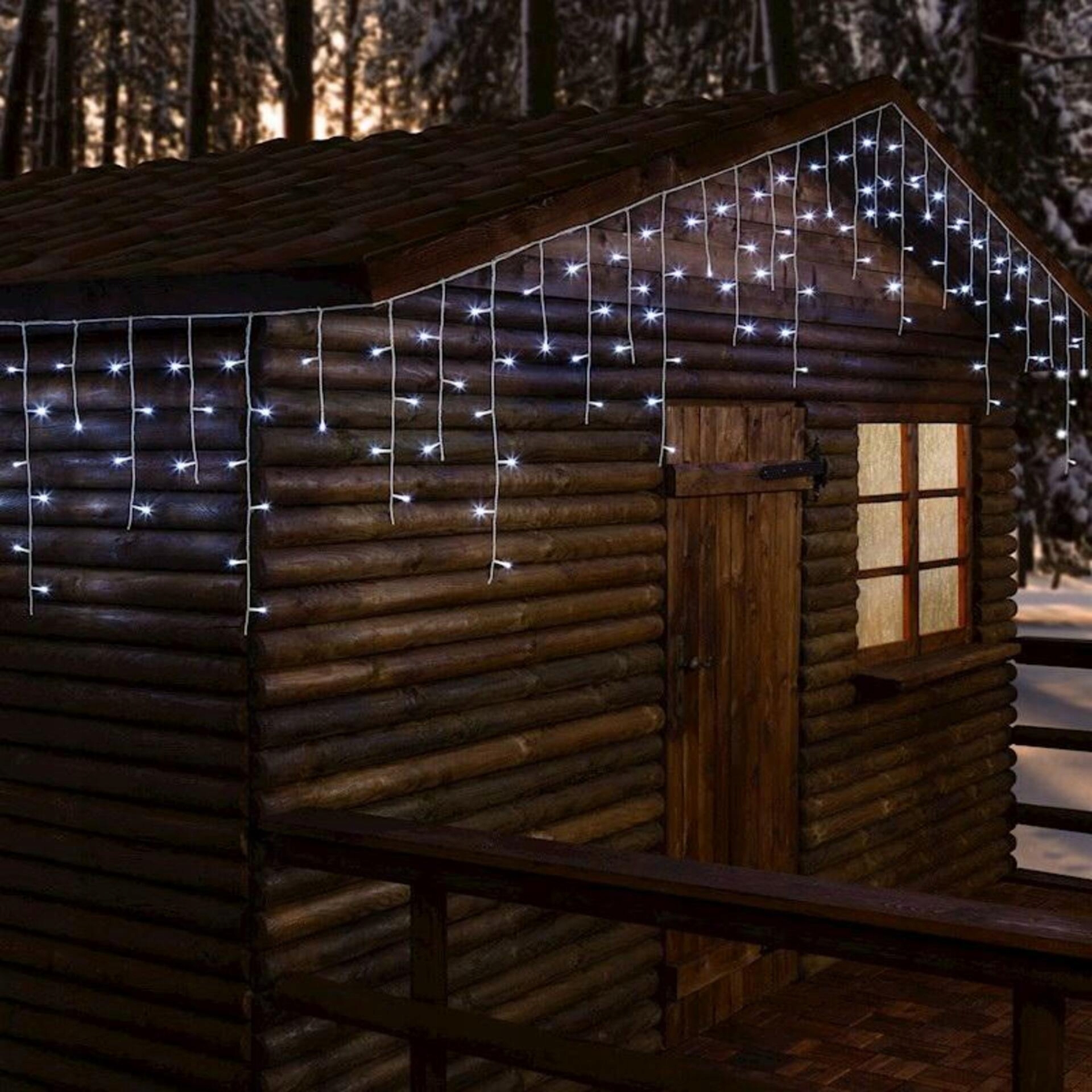 Xmas King XmasKing Led kvapľ 30,08x0,6m 720 Led, 24V, 8 programov, vonkajší