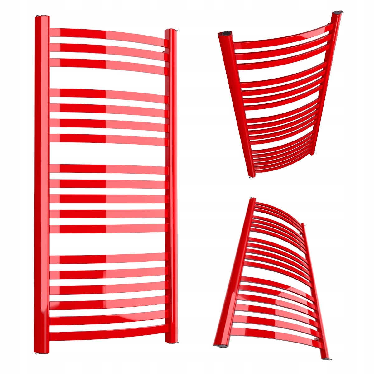 Kúpeľňový Radiátor Mei 1150/470 Červený