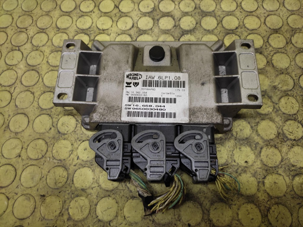 CITROEN C5 control unit of the engine 9650030480