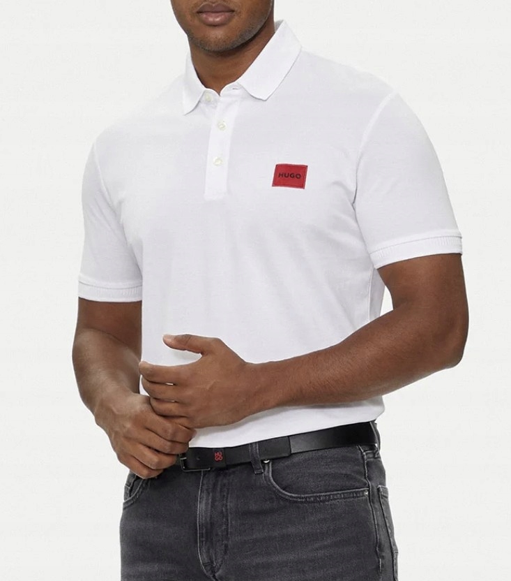 Hugo Boss Pánská Polokošile S Logem Bílá velikost XXL