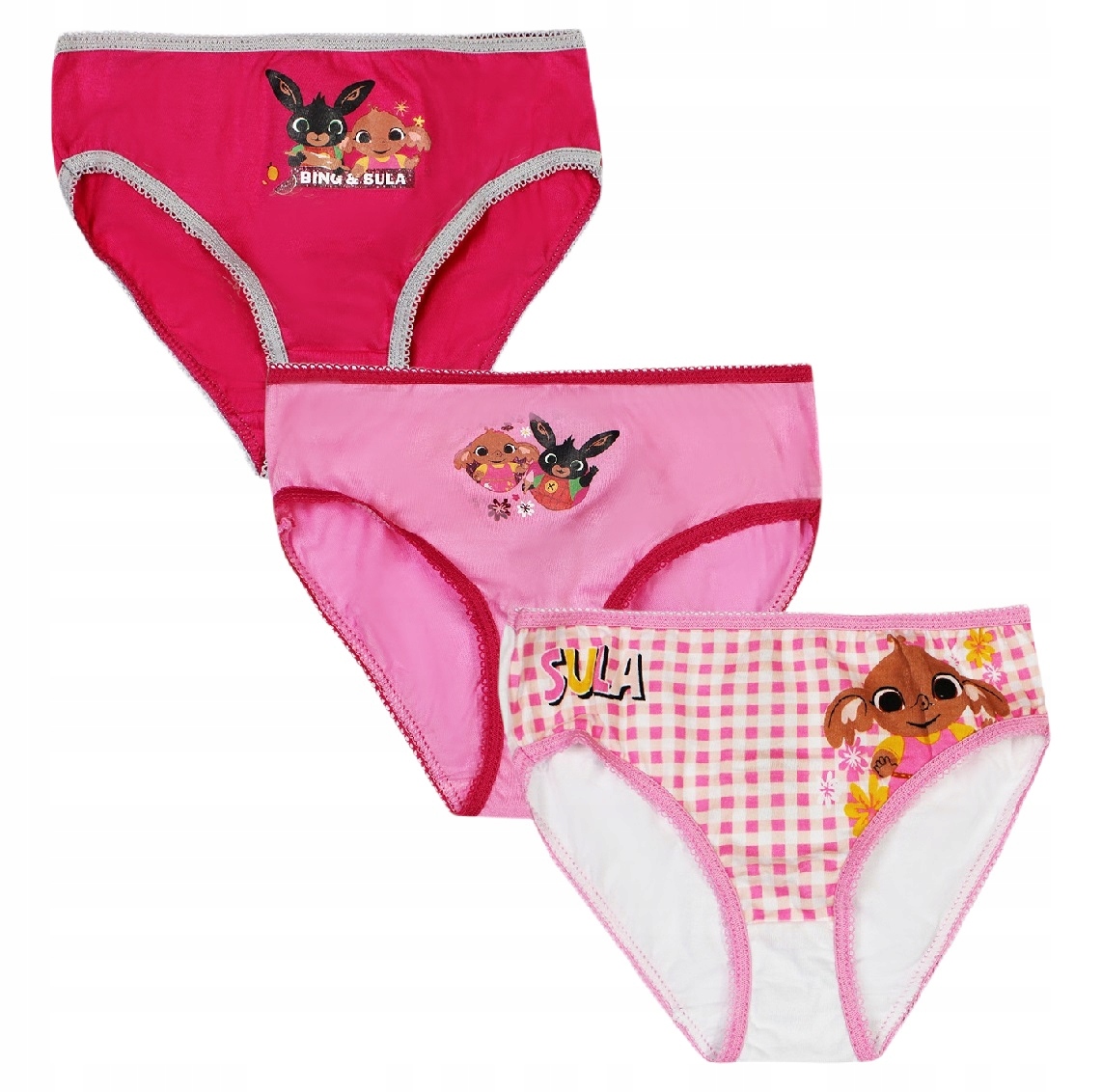 

3-Pack Majtki dla dziewczynki Bing 110