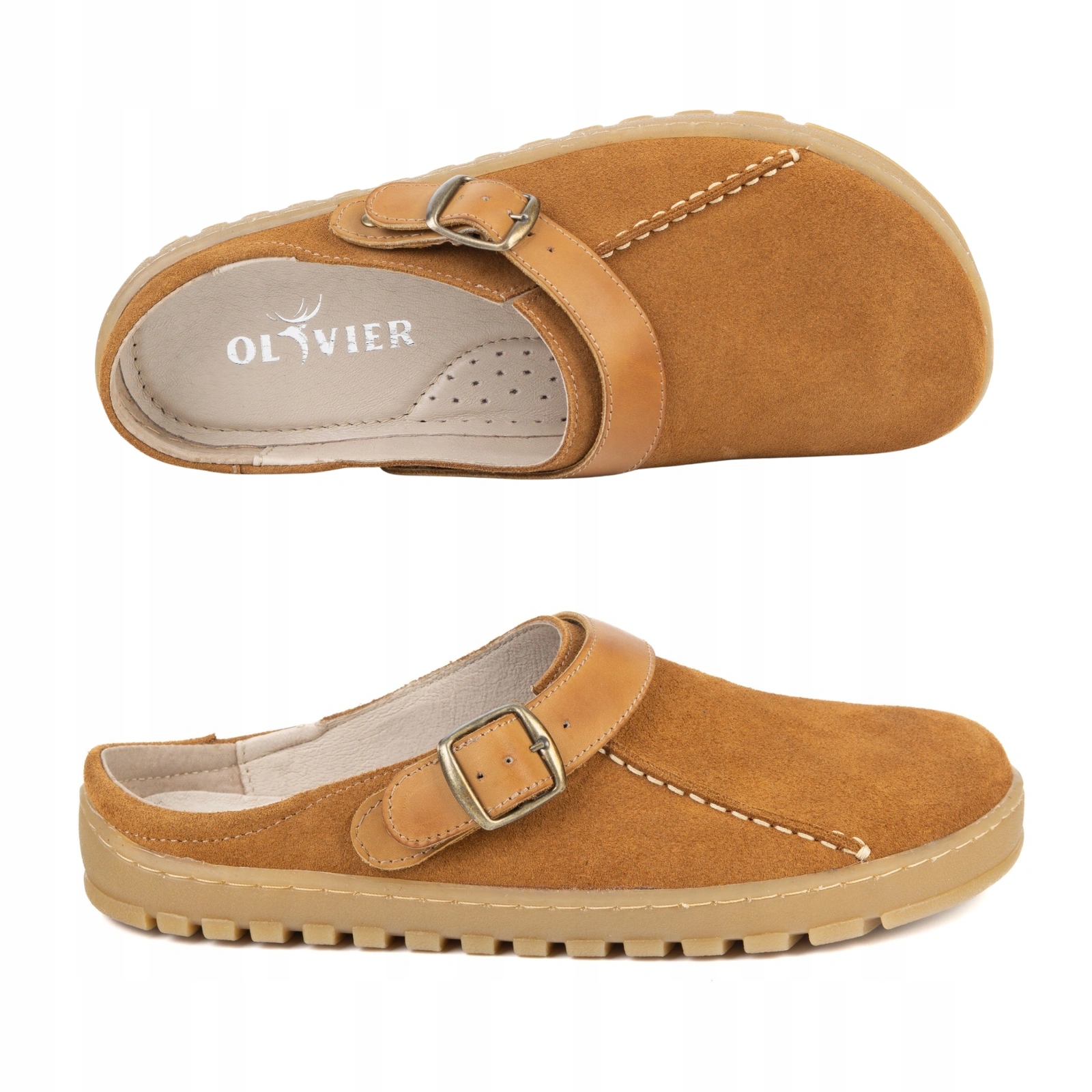 Dámské barefoot boty Olivier Tove kožené chodítka červené 36
