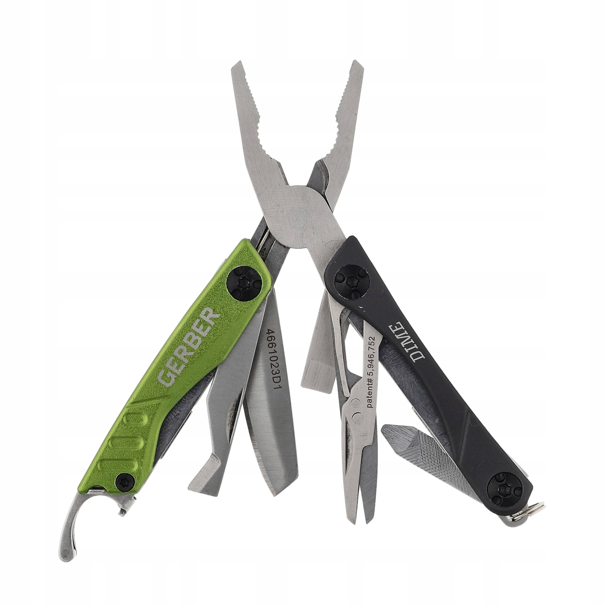 Multitool Gerber Dime zelený
