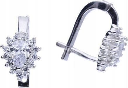 Stříbrné náušnice 925 elegantní s zirkony 2,98 g dámské módní stříbro