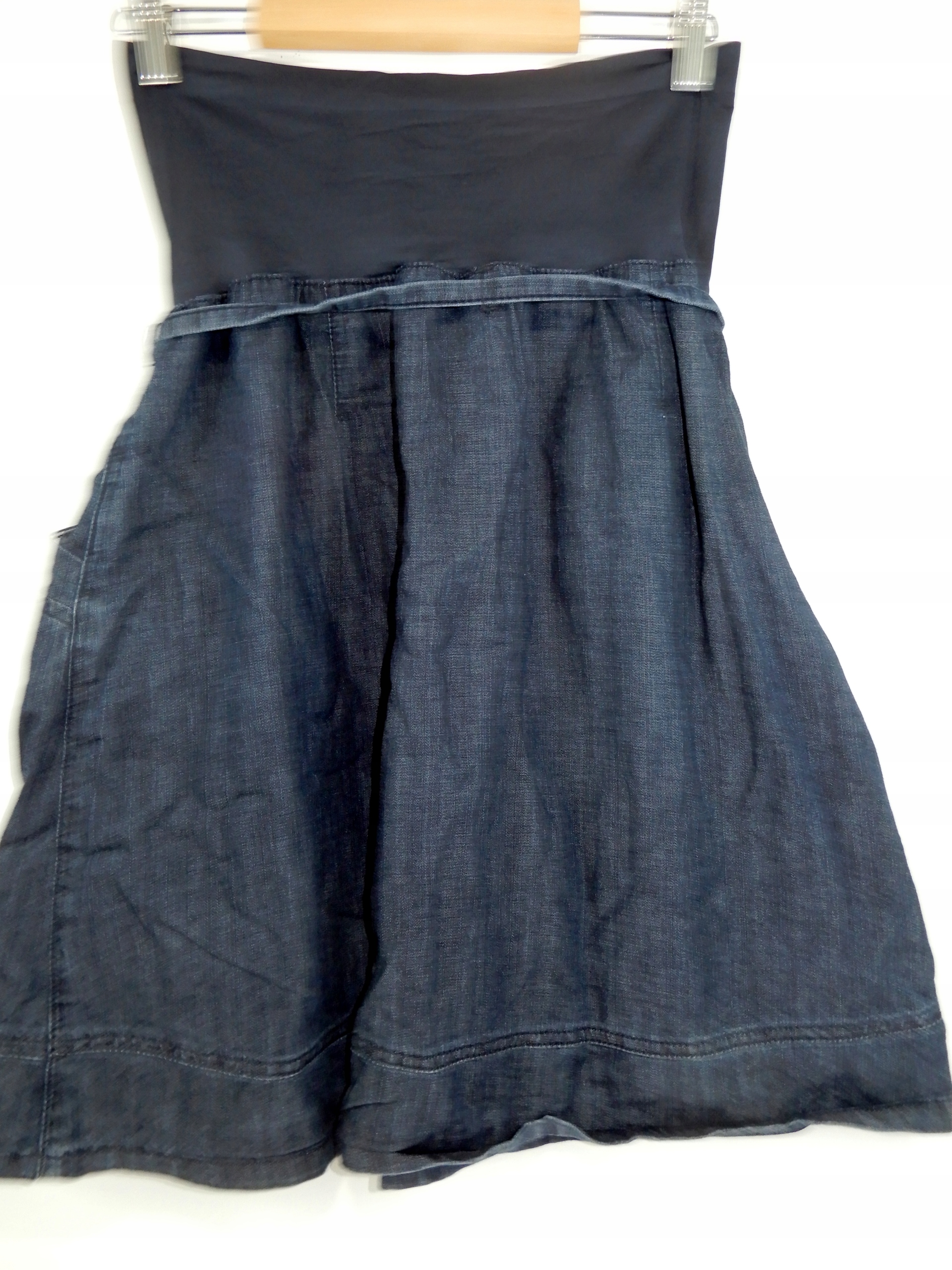 SPÓDNICA JEANSOWA DŻINSOWA CIĄŻOWA ROZKLOSZOWANA 38 M Model REGULAR