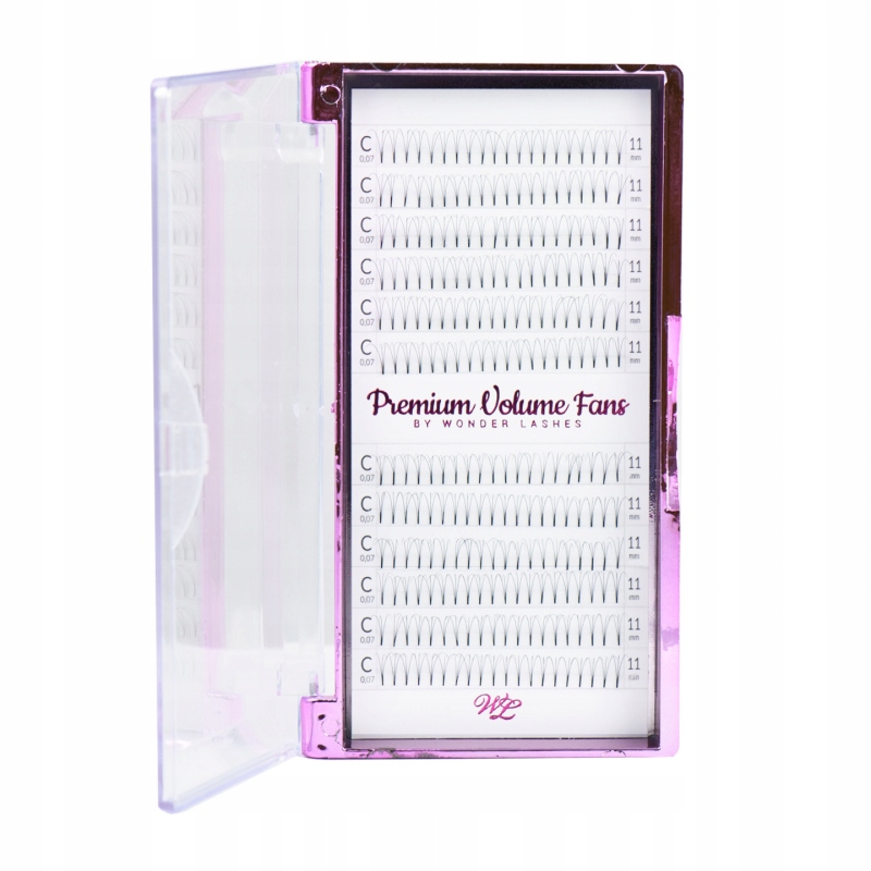 Premium Volume Fans 3D vějířkové řasy C 0,07 14