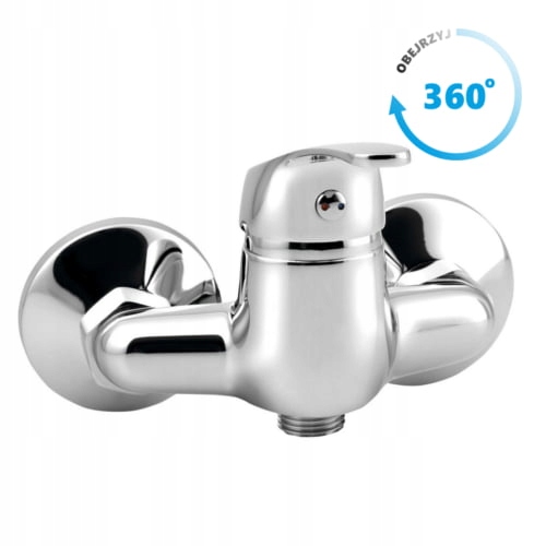 Bateria natryskowa ścienna rozstaw 100mm