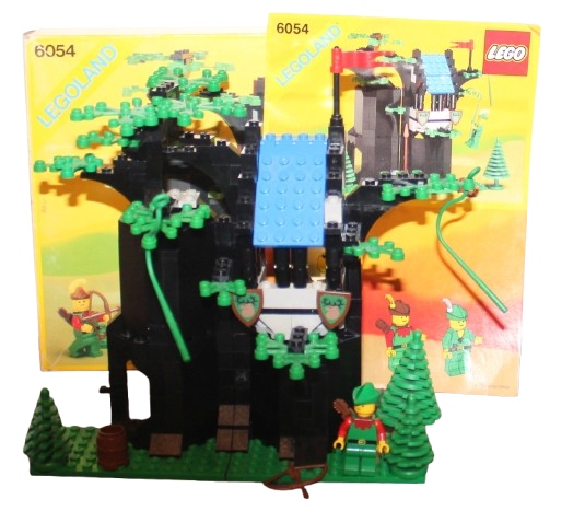 LEGO CASTLE 6054 PUDEŁKO instrukcja Forestmen's Hideout ROBIN HOOD