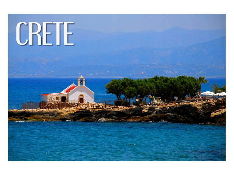 

Kreta - Kaplica - Morze - Magnes na lodówkę