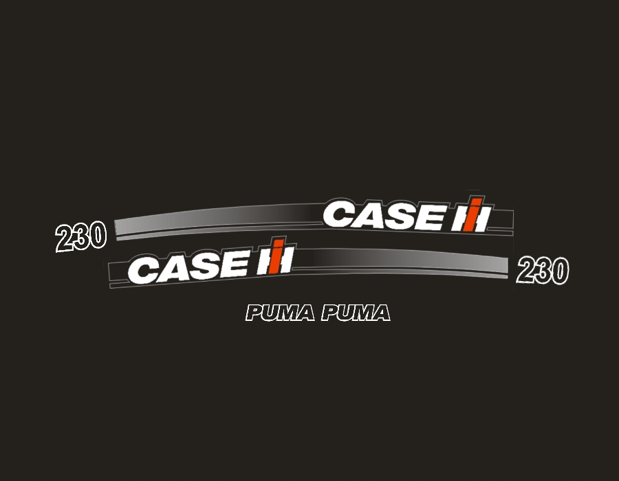 Samolepky – obal Case Puma 230