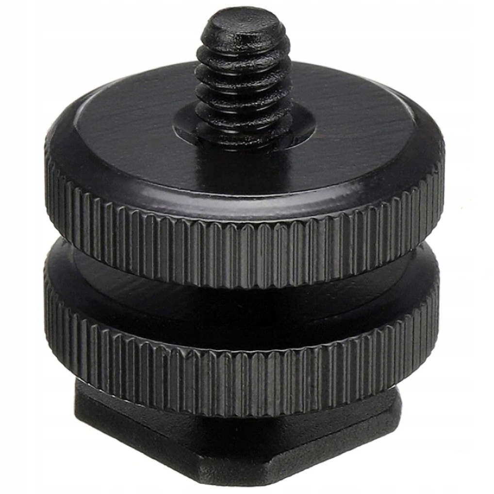 ALUMINIOWY ADAPTER REPORTERSKI zimna stopka na gwint 1/4 cala Producent 1One