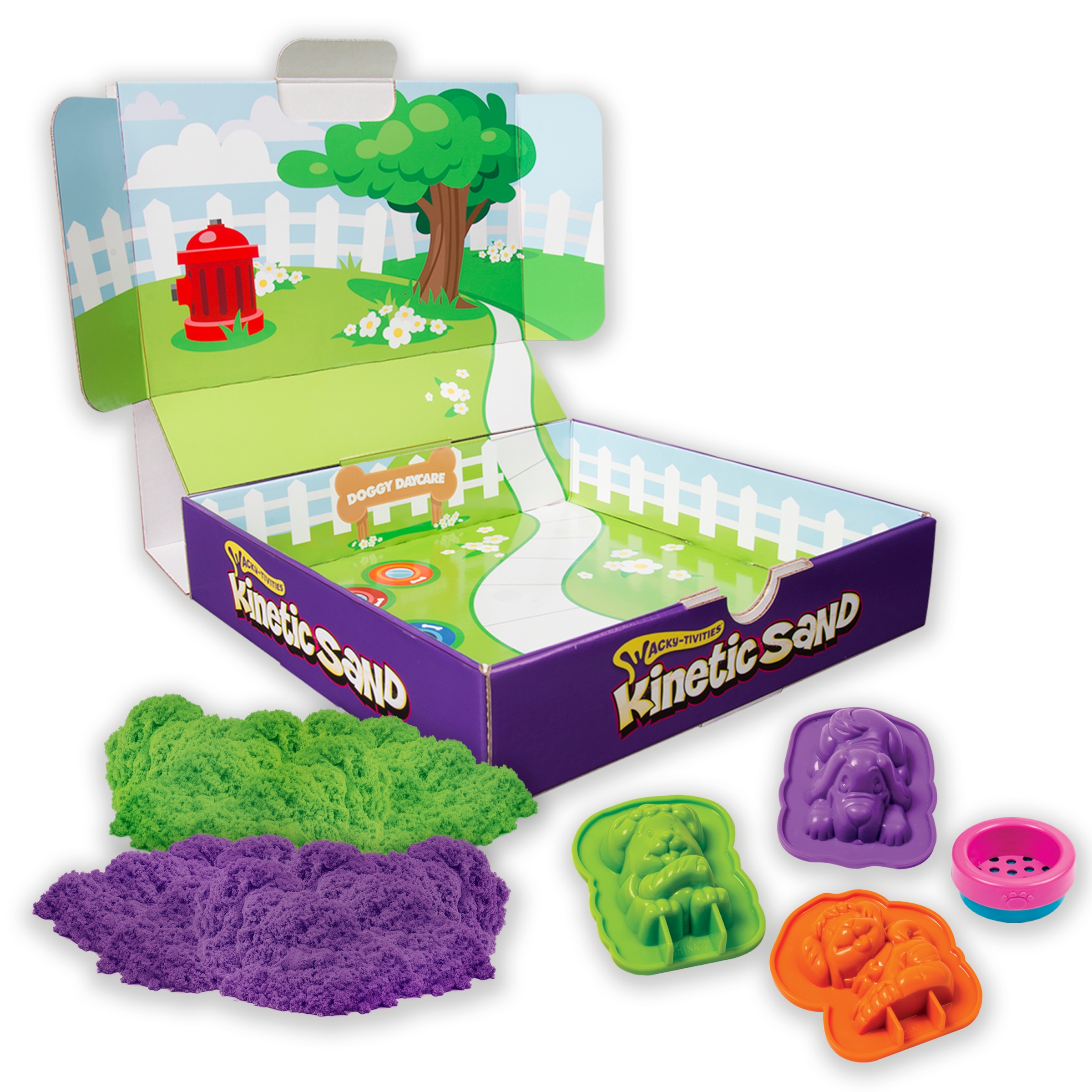 

Kinetic Sand 3 Foremki Przedszkole Piesków 340g