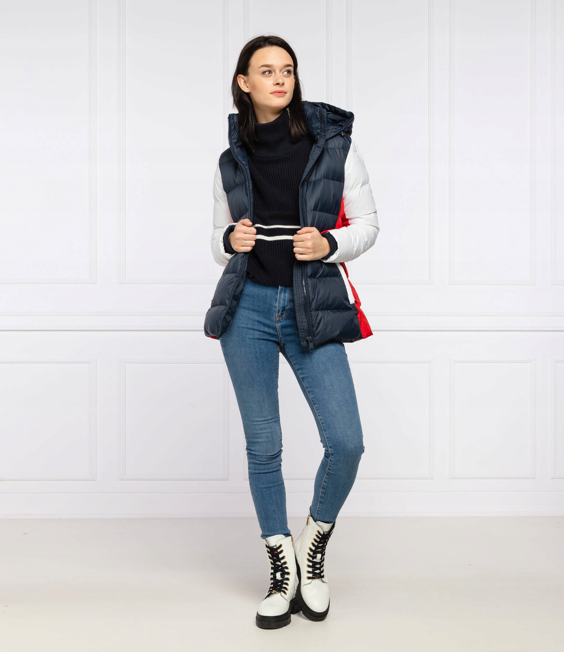 Tommy Hilfigeer Péřová Bunda WW0WW28641 R Xs