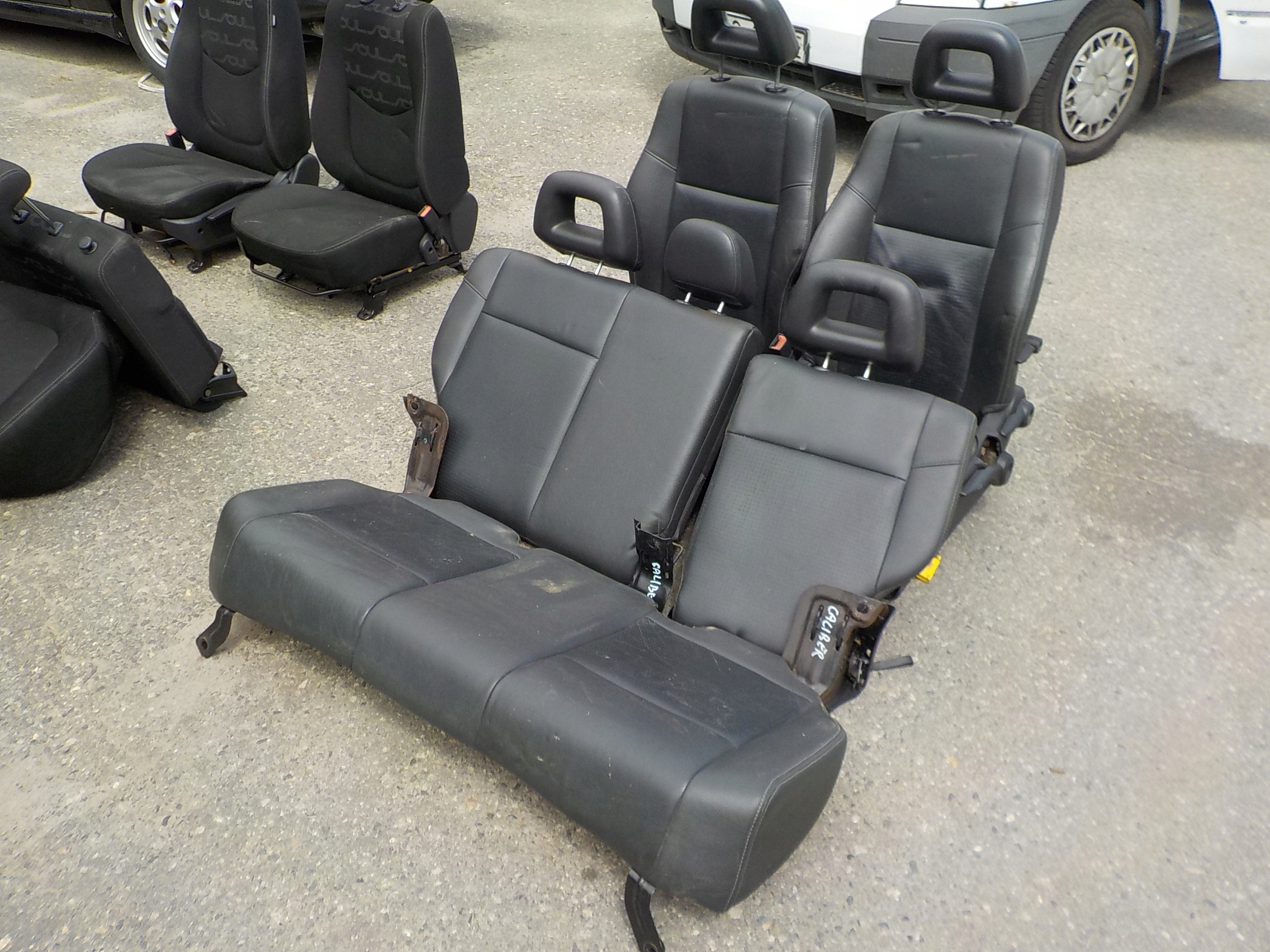seat driver´s seats komplet leather dodge caliber 2009r
